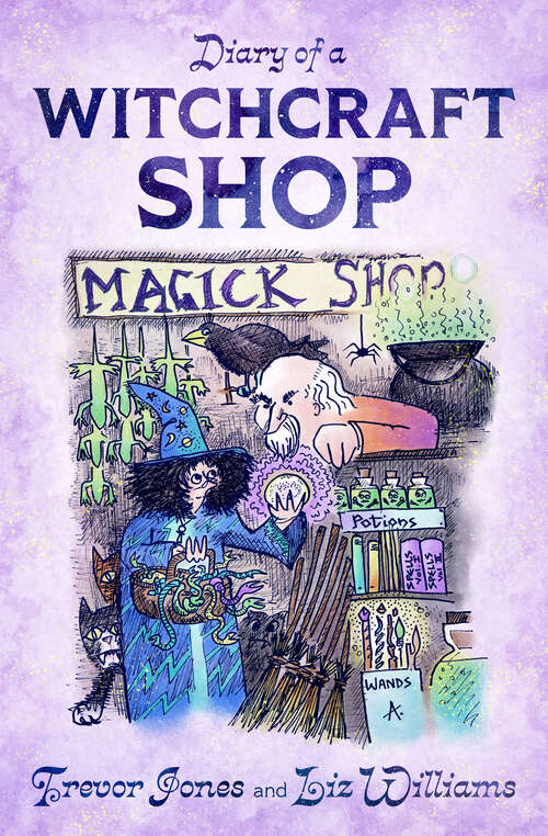 Book cover of Diary of a Witchcraft Shop