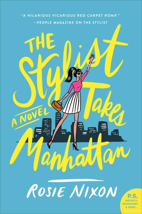 Book cover of The Stylist Takes Manhattan: A Novel (The Amber Green Series #2)