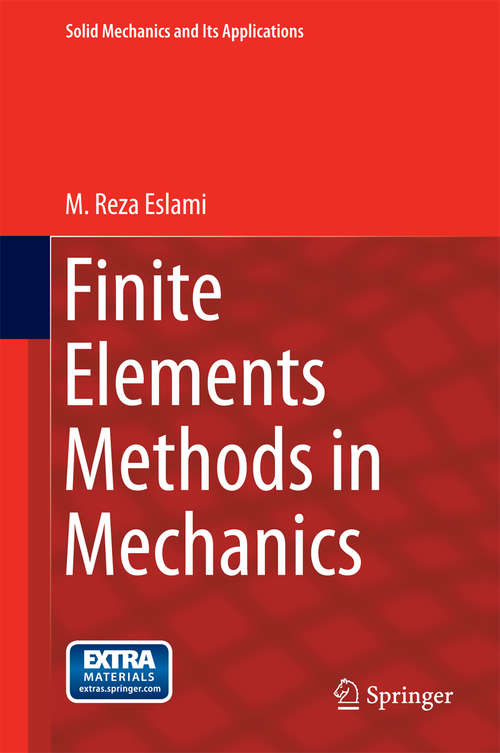 Book cover of Finite Elements Methods in Mechanics