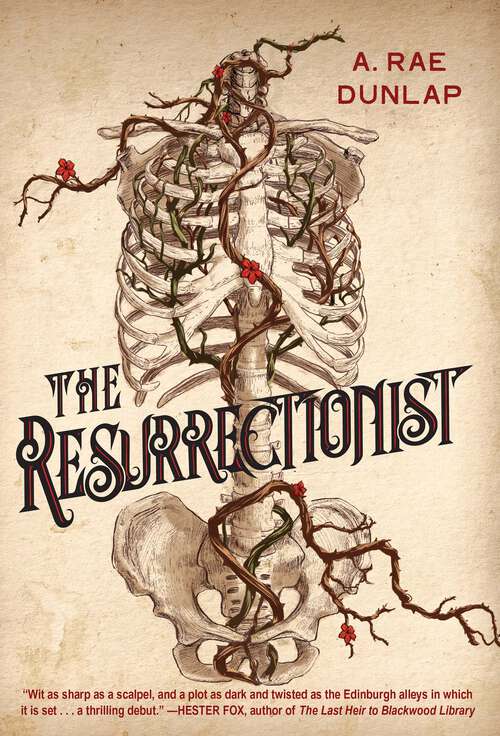 Book cover of The Resurrectionist: A Twisty Gothic Mystery of Dark Scottish History