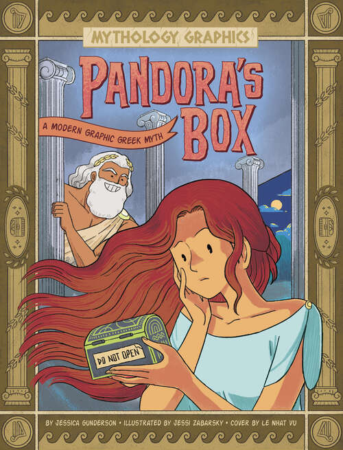 Book cover of Pandora's Box: A Modern Graphic Greek Myth (Mythology Graphics Ser.)