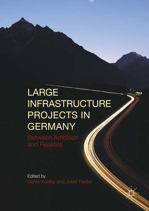 Book cover of Large Infrastructure Projects in Germany