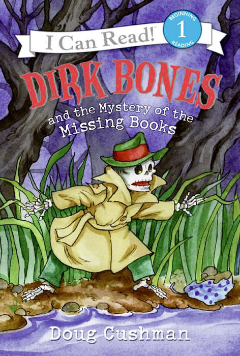 Book cover of Dirk Bones and the Mystery of the Missing Books (I Can Read Level 1)