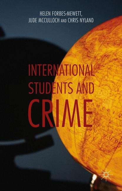 Book cover of International Students and Crime