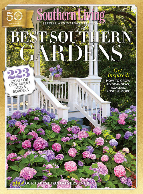 Book cover of Southern Living: 223 Ideas for Containers, Beds & Borders
