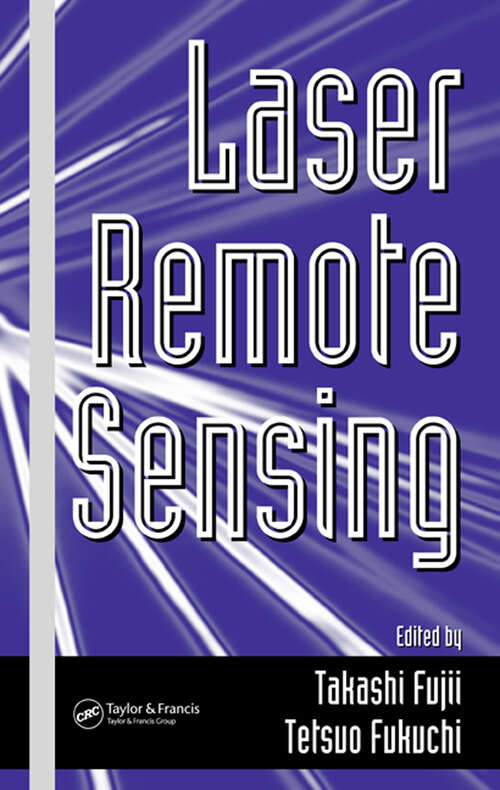 Book cover of Laser Remote Sensing