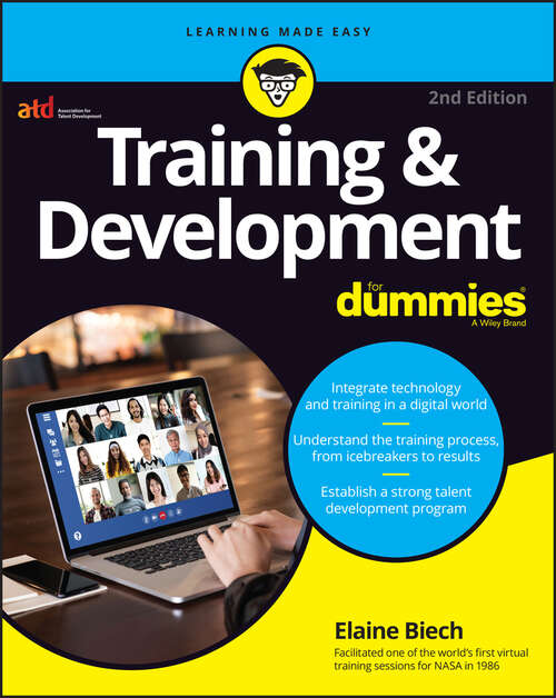 Book cover of Training & Development For Dummies (2)