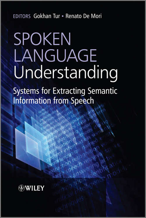 Book cover of Spoken Language Understanding