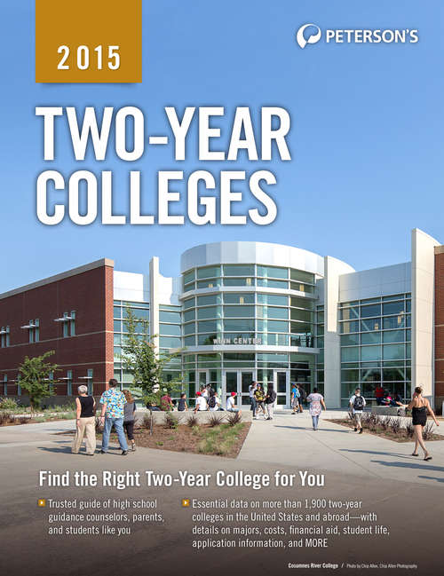 Book cover of Two-Year Colleges 2013