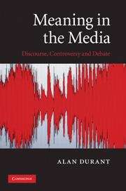 Book cover of Meaning in the Media