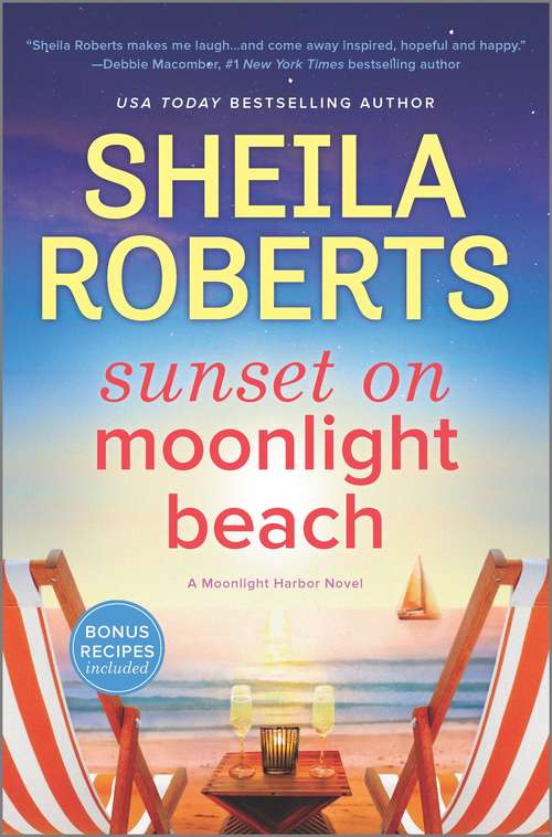 Book cover of Sunset on Moonlight Beach: A Moonlight Harbor Novel (Original) (A Moonlight Harbor Novel #5)