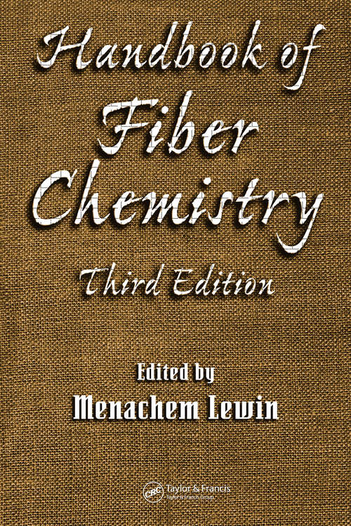 Book cover of Handbook of Fiber Chemistry (International Fiber Science and Technology)