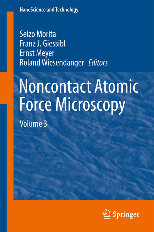 Book cover of Noncontact Atomic Force Microscopy