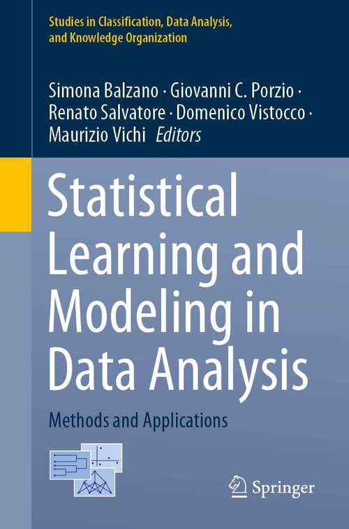 Book cover of Statistical Learning and Modeling in Data Analysis