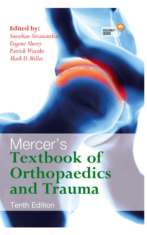 Book cover of Mercer's Textbook of Orthopaedics and Trauma Tenth edition (10)