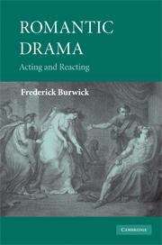 Book cover of Romantic Drama: Acting and Reacting