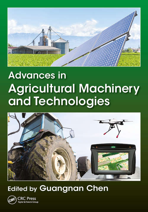 Book cover of Advances in Agricultural Machinery and Technologies