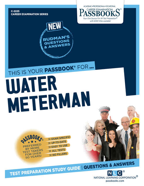 Book cover of Water Meterman: Passbooks Study Guide (Career Examination Series)