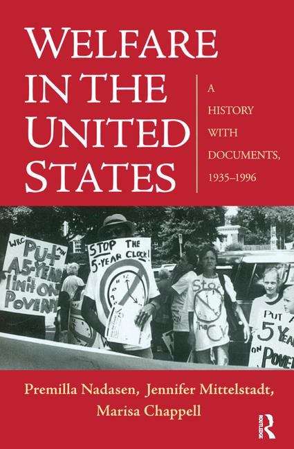 Book cover of Welfare in the United States: A History with Documents, 1935-1996