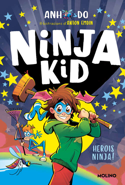 Book cover of Sèrie Ninja Kid 10 - Herois Ninja! (Sèrie Ninja Kid: Volumen 10)