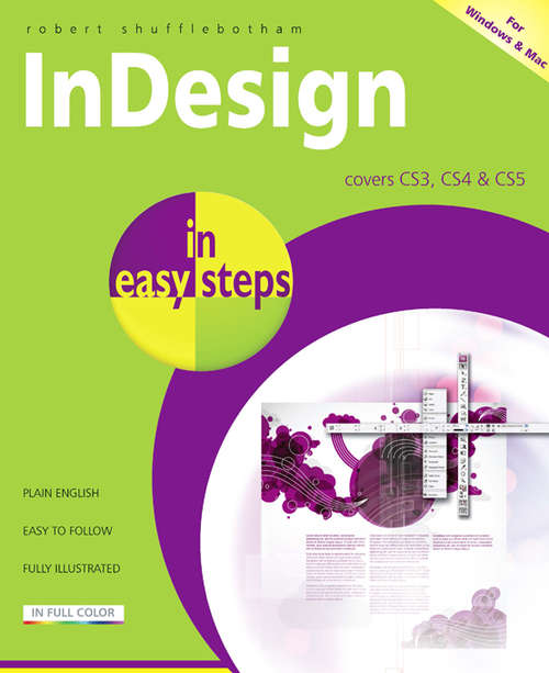 Book cover of InDesign in Easy Steps