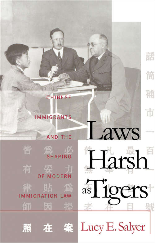 Book cover of Laws Harsh As Tigers