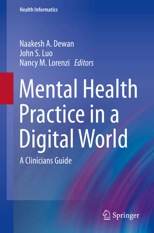 Book cover of Mental Health Practice in a Digital World