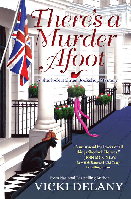 Book cover of There's A Murder Afoot: A Sherlock Holmes Bookshop Mystery (A Sherlock Holmes Bookshop Mystery #5)