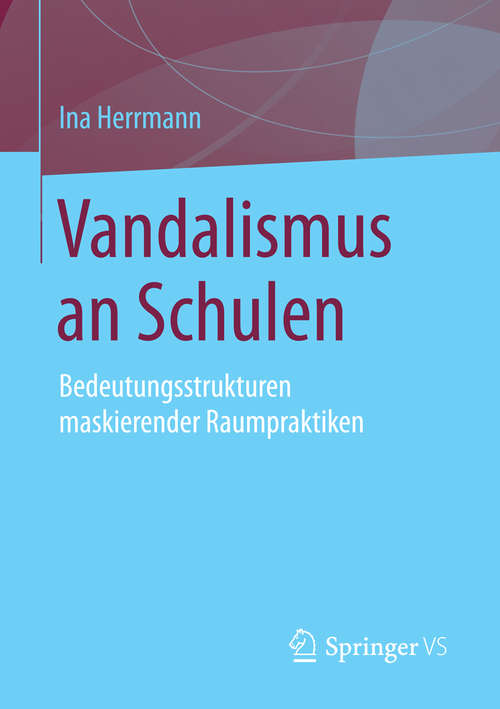 Book cover of Vandalismus an Schulen