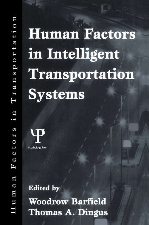 Book cover of Human Factors in Intelligent Transportation Systems