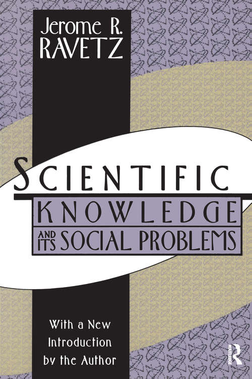 Book cover of Scientific Knowledge and Its Social Problems (2)