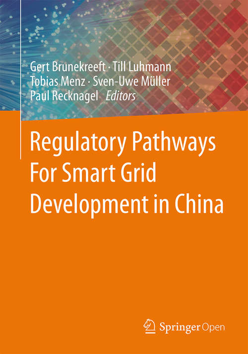 Book cover of Regulatory Pathways For Smart Grid Development in China