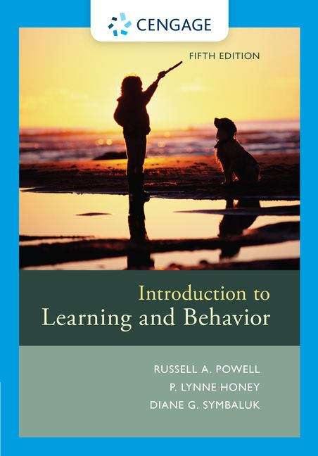 Book cover of Introduction to Learning and Behavior (Fifth Edition)