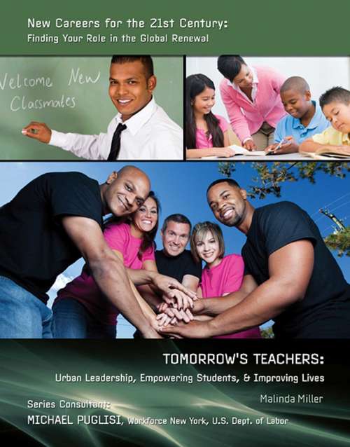 Book cover of Tomorrow's Teachers: Urban Leadership, Empowering Students, & Improving Lives