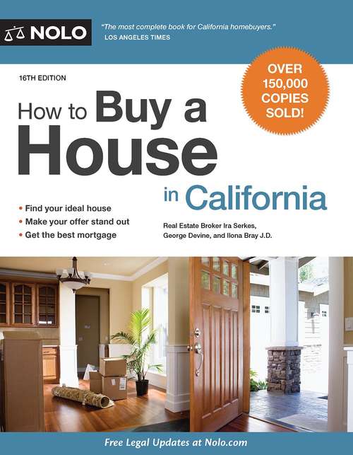 Book cover of How to Buy a House in California