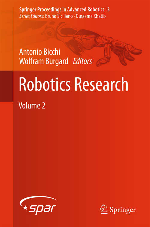 Book cover of Robotics Research