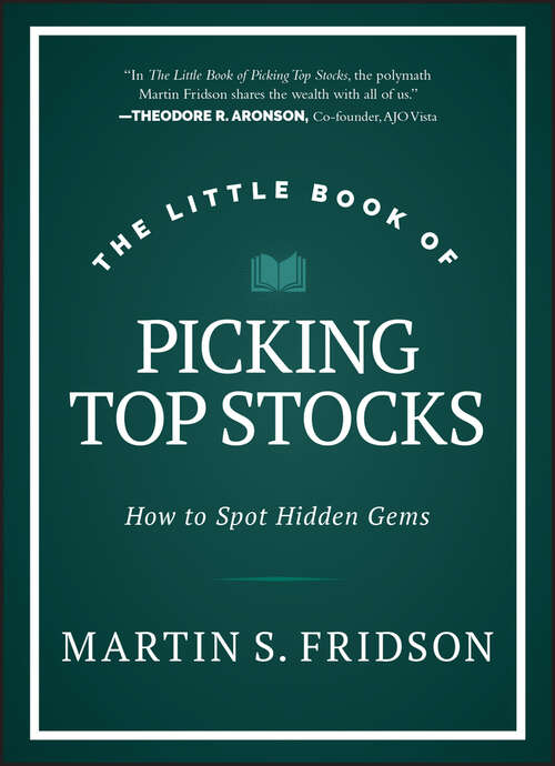 Book cover of The Little Book of Picking Top Stocks: How to Spot Hidden Gems (Little Books. Big Profits)