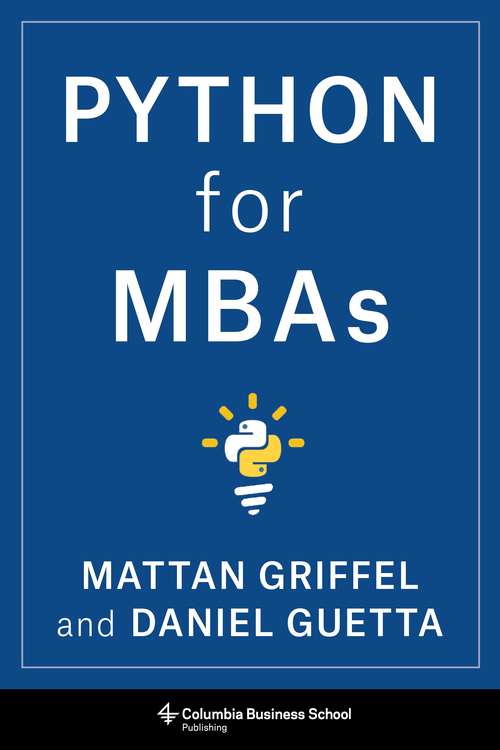 Book cover of Python for MBAs