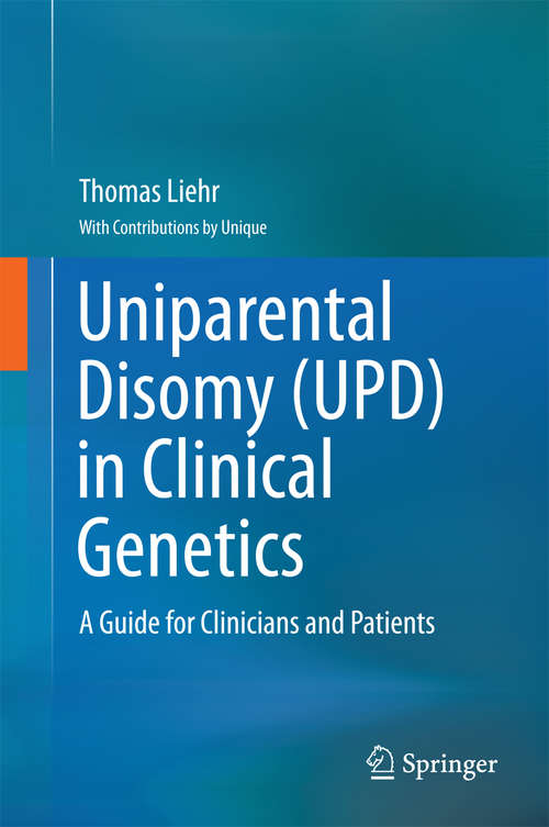 Book cover of Uniparental Disomy (UPD) in Clinical Genetics