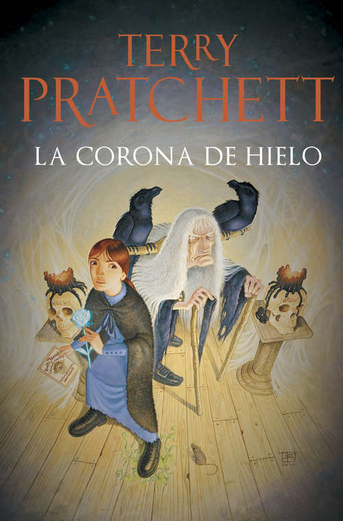 Book cover of La Corona de Hielo (Mundodisco: Volumen 35)