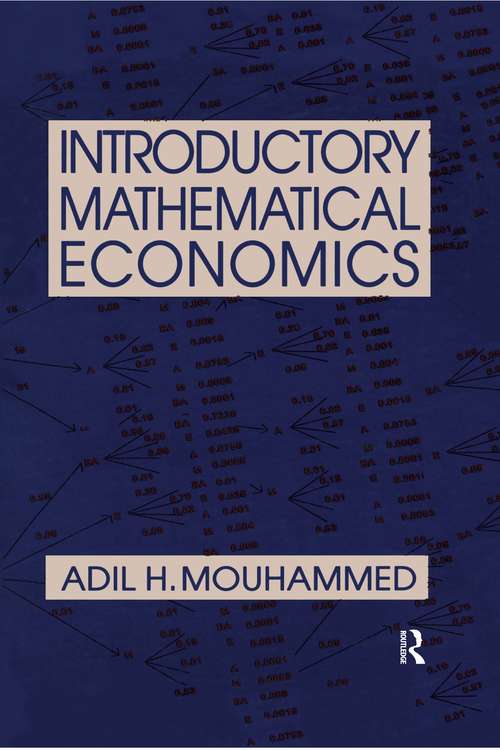 Book cover of Introductory Mathematical Economics