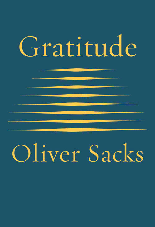 Book cover of Gratitude: Essays