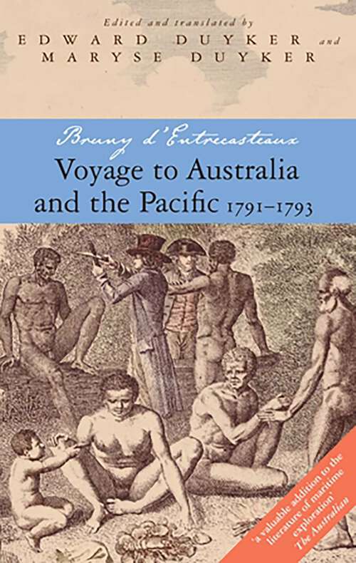 Book cover of Voyage To Australia And The Pacific