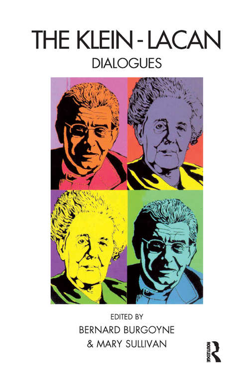 Book cover of The Klein-Lacan Dialogues