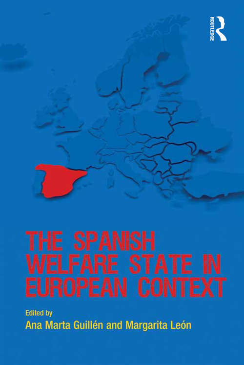 Book cover of The Spanish Welfare State in European Context