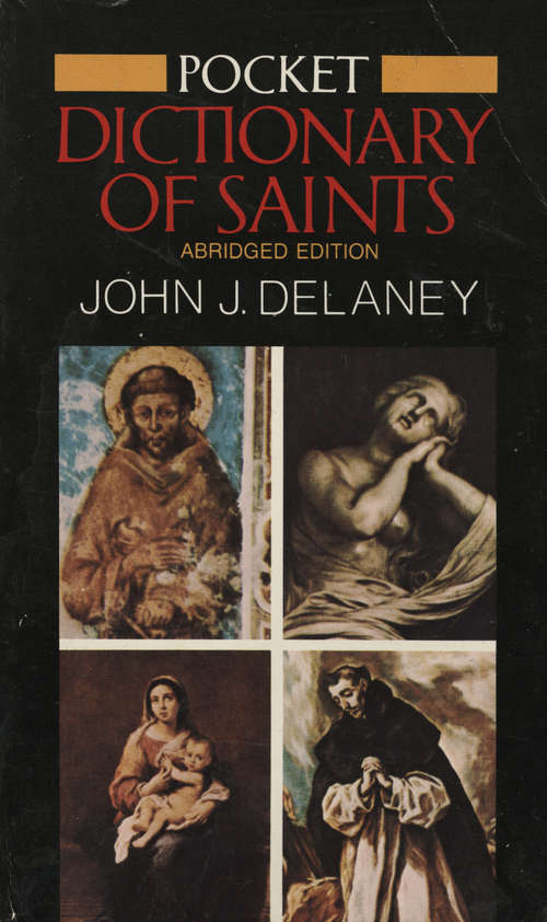 Book cover of Pocket Dictionary of Saints