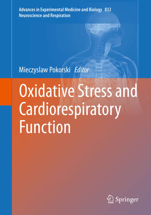 Book cover of Oxidative Stress and Cardiorespiratory Function
