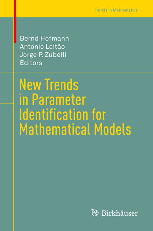 Book cover of New Trends in Parameter Identification for Mathematical Models