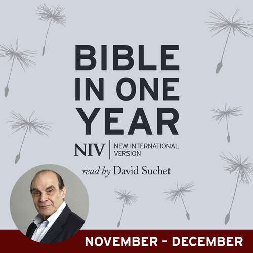 Book cover of NIV Audio Bible in One Year (Nov-Dec): read by David Suchet