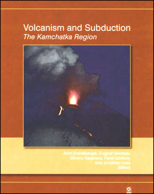 Book cover of Volcanism and Subduction